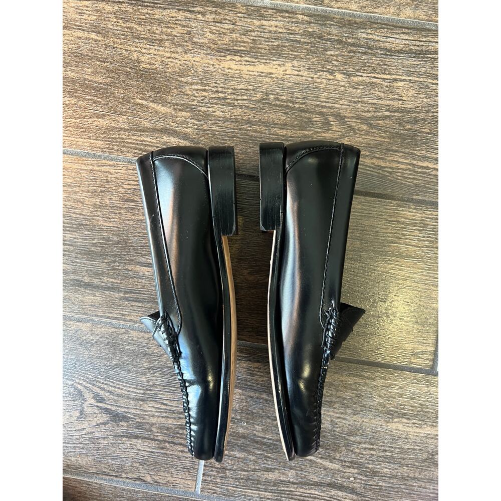 G.H. Bass & Co. Black Leather Penny Loafers - Picture 3 of 7